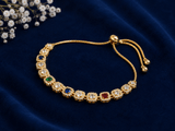 Aurora Gemstone Slider Bracelet
