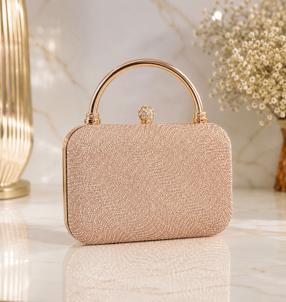 Blush Royale Evening Clutch