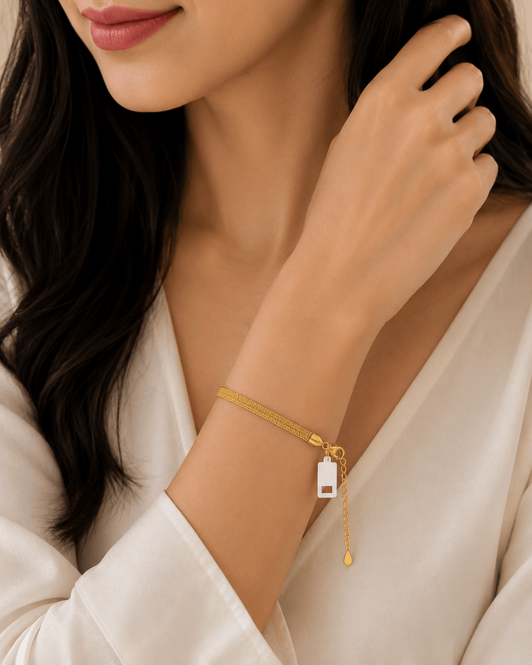 Luxury Gold Mesh Bracelet