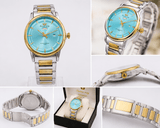 Success Way Aqua Dial Two-Tone Luxury Watch