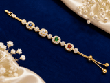 Aurora Gemstone Slider Bracelet