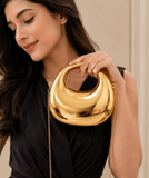 Aurum Luxe Sculptural Handbag