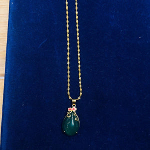 Elegant Pendant Necklace Collection(Gemstone)