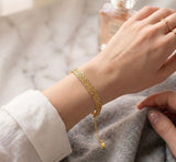 Luxury Gold Mesh Bracelet