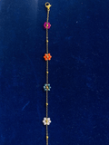 Color Bloom Gold Bracelet