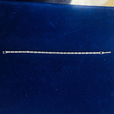 Crystal Link Tennis Bracelet