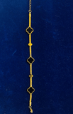 Black Clover Gold Bracelet