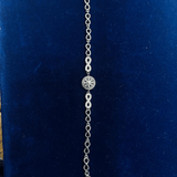 Infinity Charm Crystal Bracelet