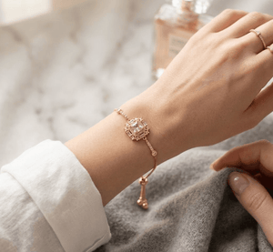 Rosé Royale Crystal Bracelet
