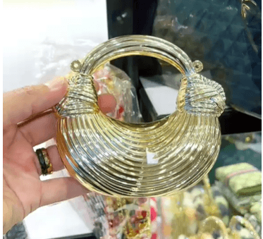 Golden Halo Luxe Handbag