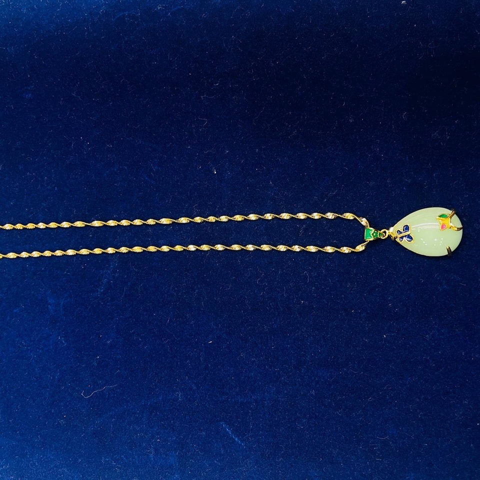 Elegant Pendant Necklace Collection(Gemstone)
